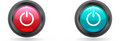 Free Power Web Buttons Royalty Free Stock Image - 8991036