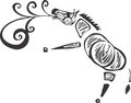 Free Singing Zebra Stock Photo - 8999580