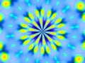 Free Blue And Yellow Vibrant Background Wallpaper Royalty Free Stock Images - 908119