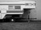 Free Mobile Home Or Camper In Black And White Royalty Free Stock Photo - 903725