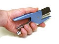 Free Stapler In Human Hand Royalty Free Stock Photos - 9003518