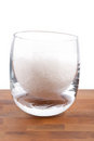 Free Fleur De Sel, White Sea Salt Crystals In Glass Royalty Free Stock Photography - 9009957