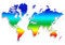 Free Map Of The World Royalty Free Stock Photo - 9004335