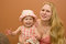 Free Happy Mother Holding Happy Child Stock Photos - 9009823
