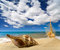 Free Landscape With Seashell On Sky Royalty Free Stock Photos - 9039818
