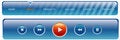 Free Aqua Header And Digital Player Royalty Free Stock Photos - 9053708