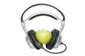 Free Apple And Earphones Royalty Free Stock Photo - 9053765