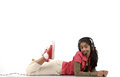 Free Young Girl Listening Music Stock Photography - 9054252