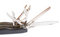 Free Opened Black Army Penknife Stock Photo - 9051790