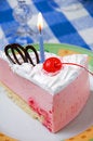 Free Cake With Candle Stock Images - 9061984