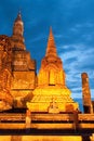 Free Twilight At Sukhothai Historical Park, Thailand Stock Image - 9069011