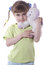 Free Little Girl With A Toy Cat Royalty Free Stock Images - 9062059