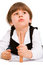 Free Adorable Little Boy With Pencil Stock Images - 9064194