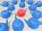 Free Unique Red Teapot Stock Photography - 9067422