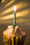Free Cake With Candle Royalty Free Stock Images - 9069359
