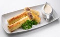 Free Flapjack With A Meat Royalty Free Stock Images - 9070029