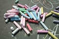 Free Sidewalk Chalk Stock Photography - 9073092