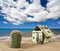 Free Dollar House On Sand. Royalty Free Stock Photos - 9071368