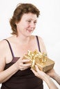 Free Receiving A Present Stock Photography - 913572