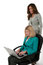 Free Two Business Women Working On Laptop 14 Royalty Free Stock Images - 917709