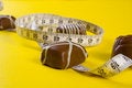 Free Some Of Chocolates And The Measure Stock Photos - 923623