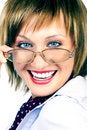 Free Business Woman Smiling. Royalty Free Stock Image - 927626