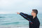 Free Boy Over Sea Stock Image - 9214981