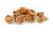Free Small Pile Of Hazelnuts Shells And One Cracked Stock Photos - 9224203