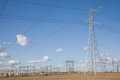 Free Electricity Pylons Royalty Free Stock Photo - 9262475
