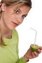 Free Healthy Lifestyle Series - Woman Holding Lime Stock Photo - 9272160
