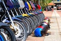 Free Row Of Bikes Stock Photography - 9273702