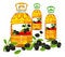Free Bottle And Olive Royalty Free Stock Photos - 9279898
