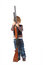Free Little Boy With Gun Stock Image - 9291271
