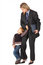 Free Mother And Son With Laptop Stock Image - 9291381