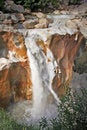 Free Ganga River Waterfall Thru Volcanic Rocks India Royalty Free Stock Photos - 935278