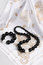 Free Beads And  Bracelet On Scarf Stock Image - 9301771