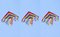Free Three Kites Royalty Free Stock Images - 9333219