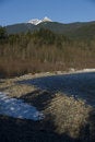 Free Mamquam River With Garibaldi Mountain Stock Photography - 9356872
