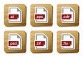 Free Graphics Files Icons | Cardboard Series Stock Image - 9358651