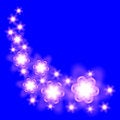 Free Abstract Background Blue Royalty Free Stock Photography - 9366937