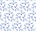 Free Seamless Dotted Arrow Pattern Royalty Free Stock Images - 9376889