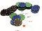 Free Four Aces And Casino Chips Stock Photography - 9376972