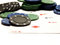 Free Four Aces And Casino Chips Stock Photography - 9376992