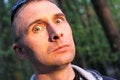 Free Frightened Man Stock Image - 9380051