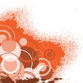 Free Stylish Orange Banner Royalty Free Stock Photo - 9385765