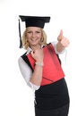 Free Woman With Briefcase And Cap Stock Image - 9389511