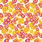 Free Seamless Circle Pattern Royalty Free Stock Photography - 9380557