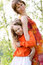 Free Mother And Daugther With Humor Royalty Free Stock Image - 9382436