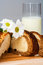 Free Bread And Milk Royalty Free Stock Photo - 9384245