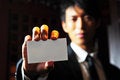 Free Smart Asian Man In Temple Stock Image - 9409131